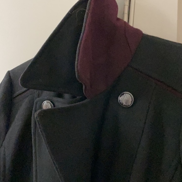 Vince Camuto Wool Double Breasted Coat Jacket - Picture 5 of 5
